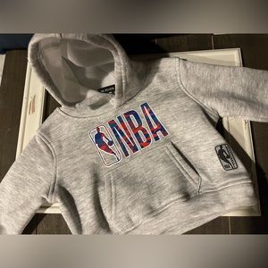 NBA baby hoodie, excellent condition. Size 0-3mo